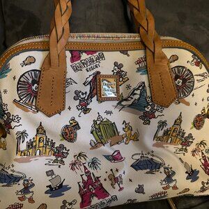 Dooney & Bourke Disney Parks Disneyana Braided Satchel Bag